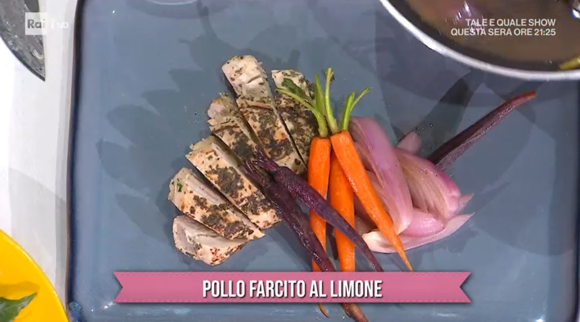 pollo farcito al limone di Francesca Marsetti