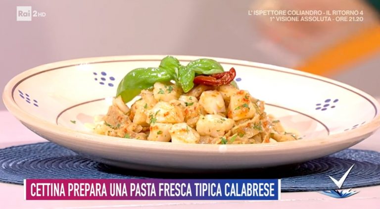 stroncatura con pesce stocco