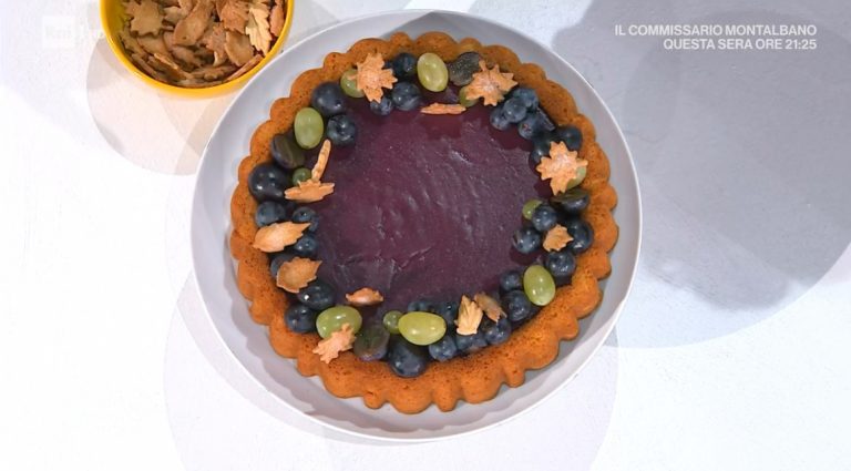 torta ai sughi d'uva