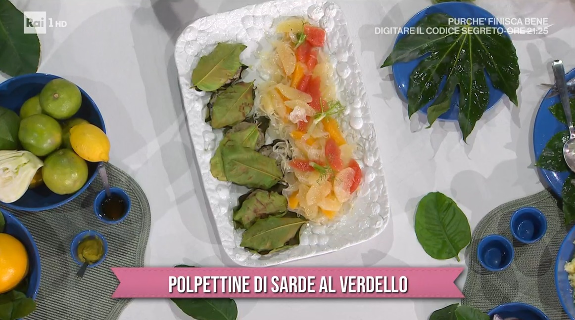 polpettine di sarde al verdello