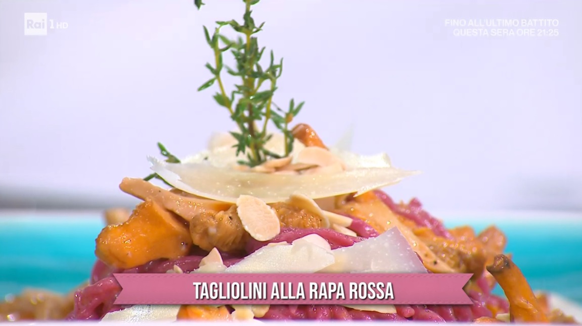 tagliolini alla rapa rossa di Gian Piero Fava