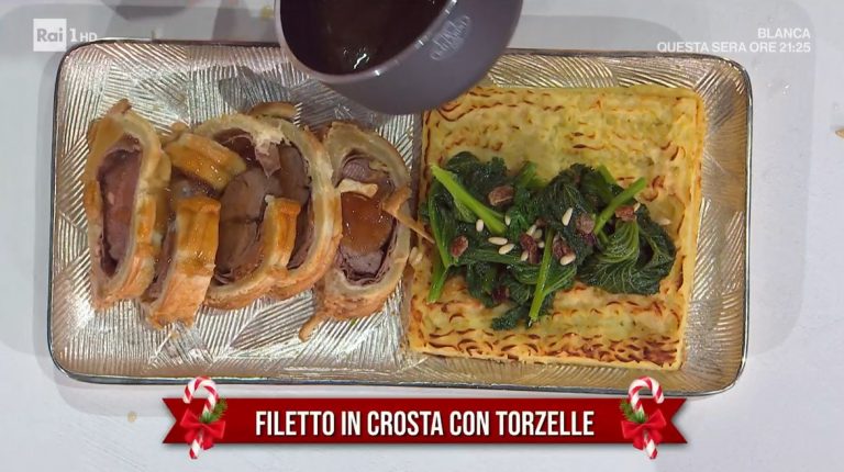 filetto in crosta con torzelle di Mauro e Mattia Improta