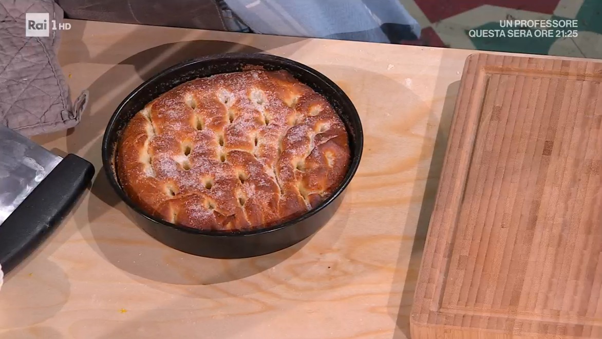 focaccia dolce alla panna di Fulvio Marino