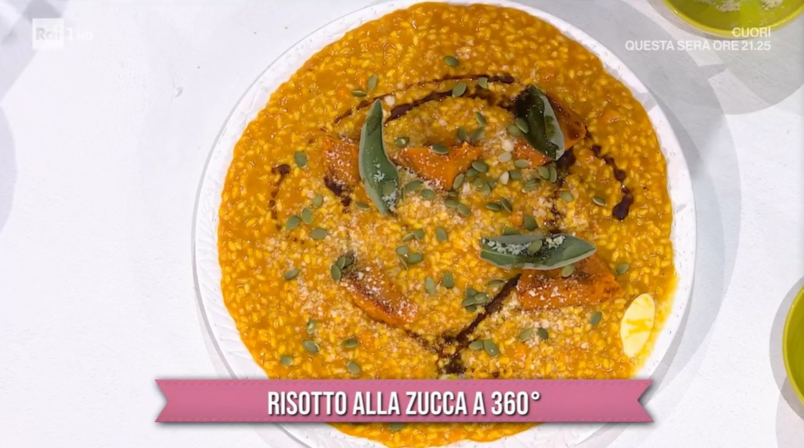 risotto alla zucca a 360 di Sergio Barzetti