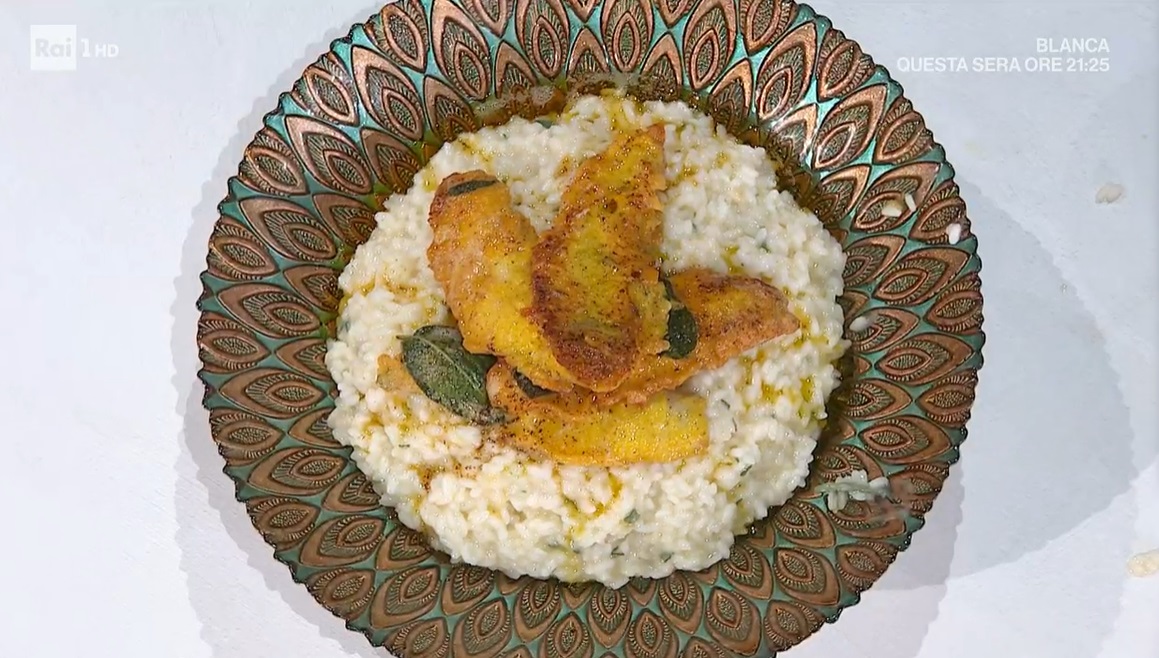 risotto con il persico