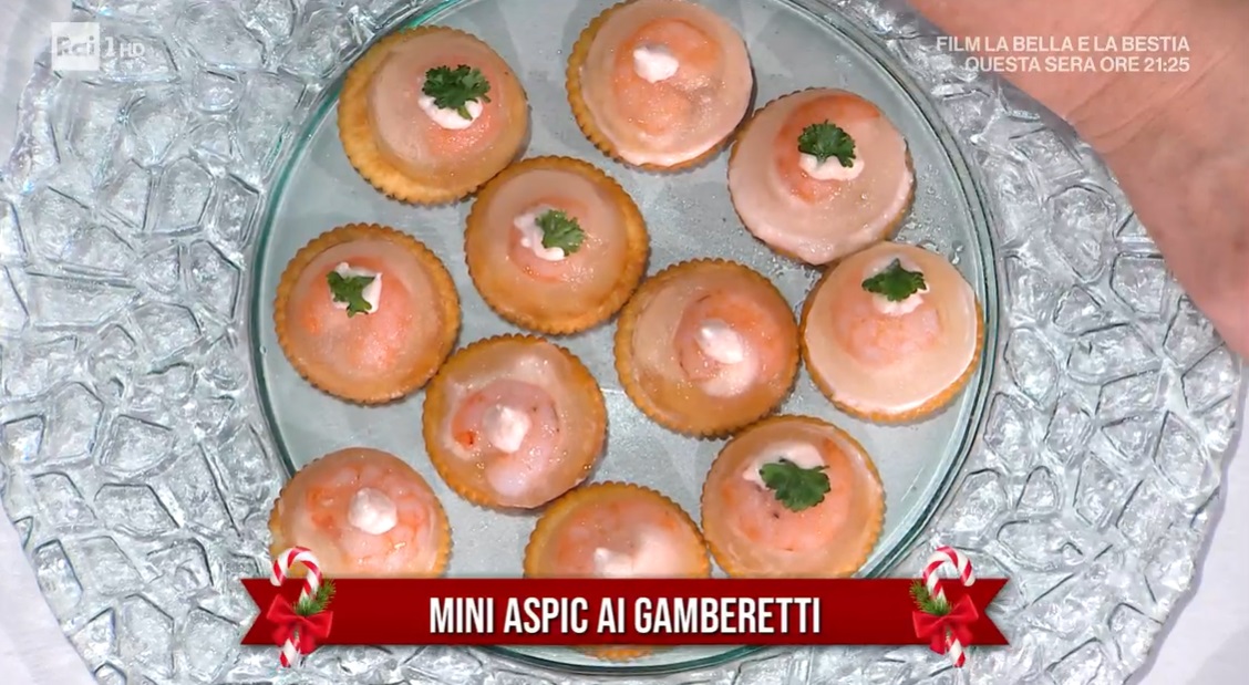 mini aspic ai gamberetti di zia Cri