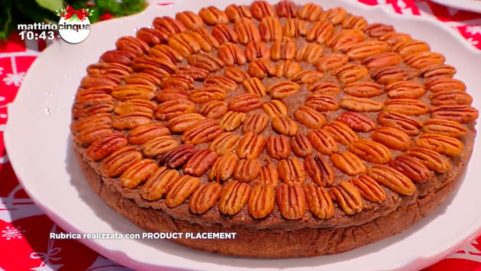 torta cioccolatosa con noci pecan