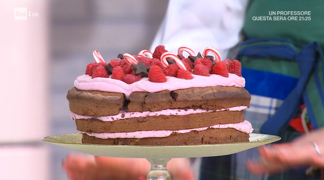 torta cioccolato e lamponi di Chloe Facchini