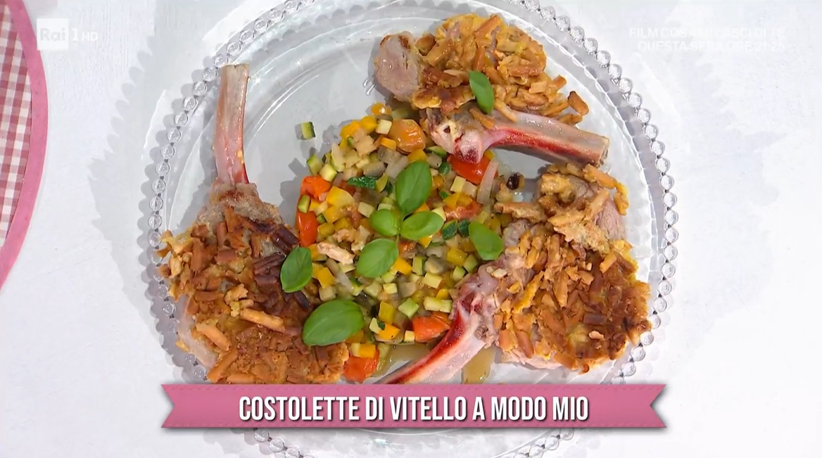 costolette di vitello a modo mio di Mauro e Mattia Improta