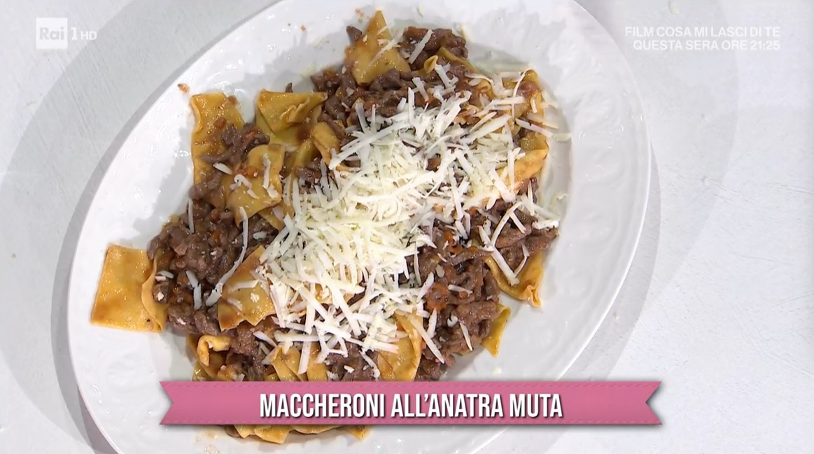 maccheroni all'anatra muta di Federico Fusca