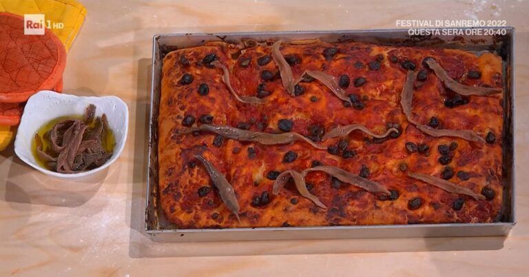 focaccia sardenaira di Fulvio Marino