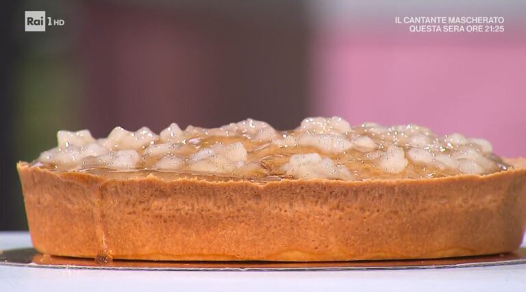 torta diletta con pere e limone di Sal De Riso