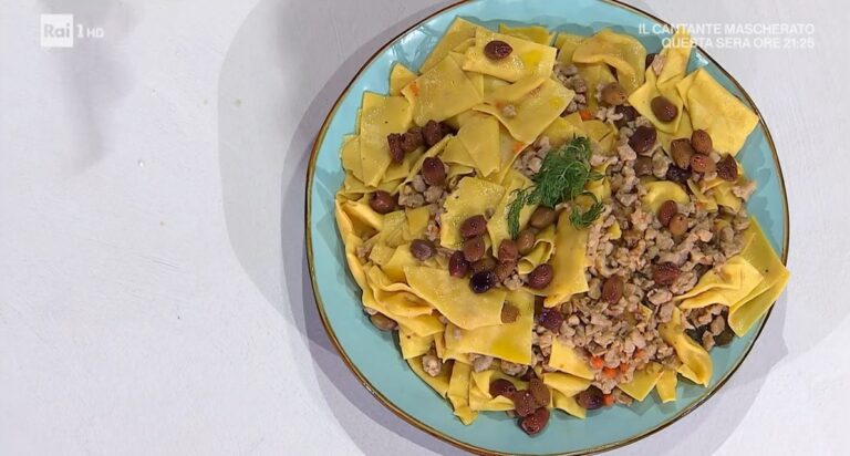 maltagliati al farro con ragù bianco di cinta di Federico Fusca