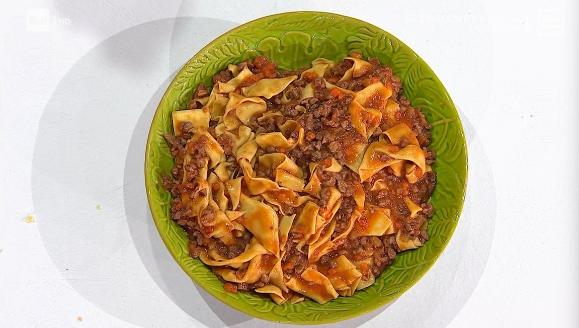 pappardelle al ragù di cinghiale