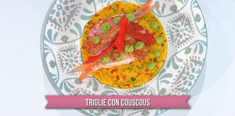 triglie con couscous di Mauro e Mattia Improta