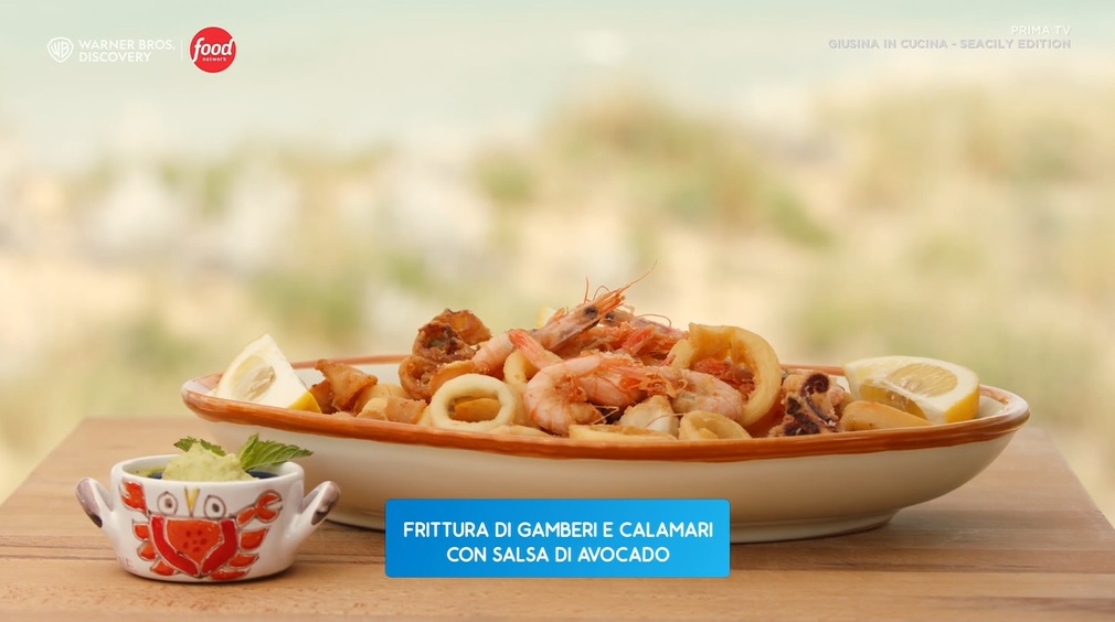 frittura gamberi e calamari