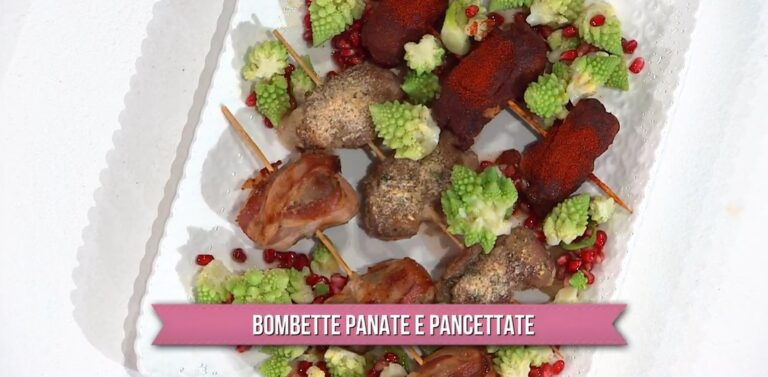 bombette panate e pancettate di Antonella Ricci