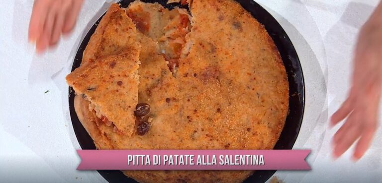 pitta di patate alla salentina di Antonella Ricci