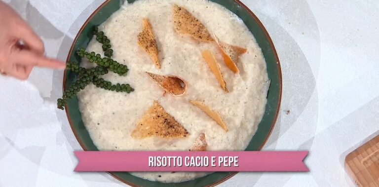 risotto cacio e pepe di Sergio Barzetti