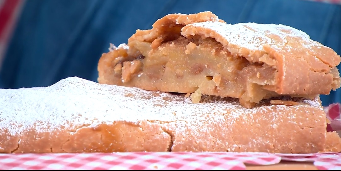 strudel di frolla alle mele di Barbara De Nigris