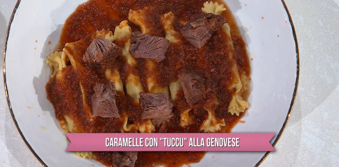 caramelle con tuccu alla genovese di Ivano Ricchebono