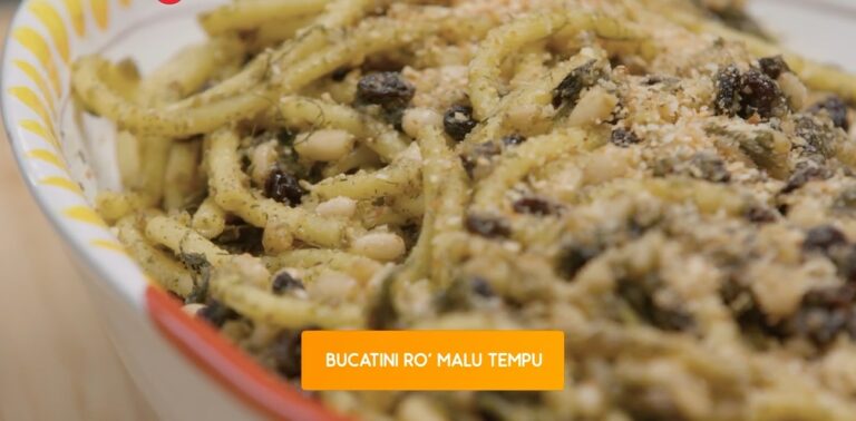 pasta ru malu tempu di Giusina Battaglia