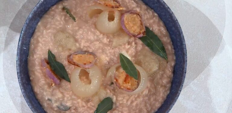 risotto alle cipolle e toma di Sergio Barzetti