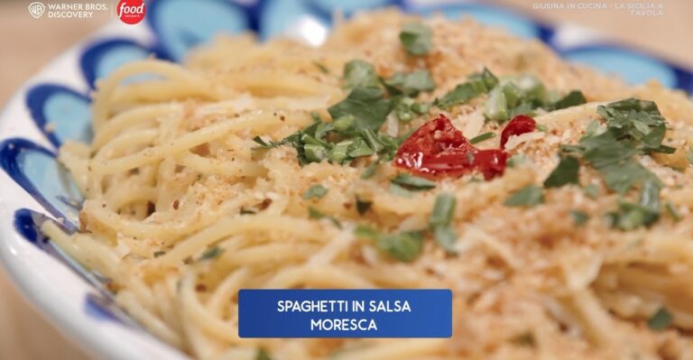 spaghetti in salsa moresca di Giusina Battaglia