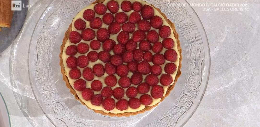 tarte aux framboises