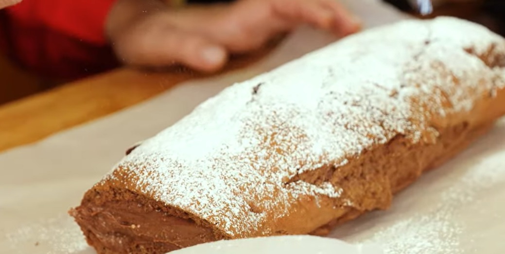 rotolo dolce al cacao