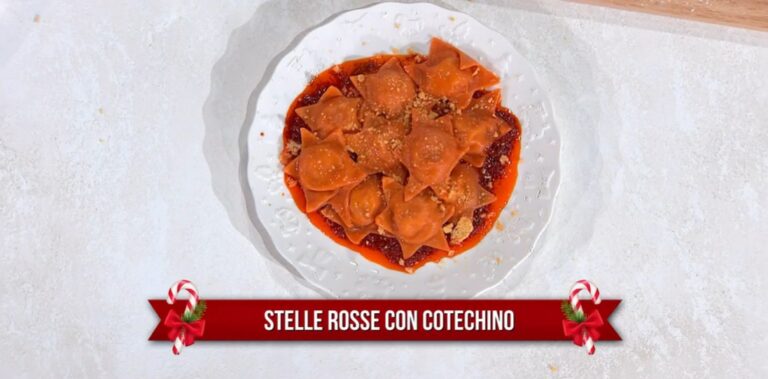 stelle rosse con cotechino