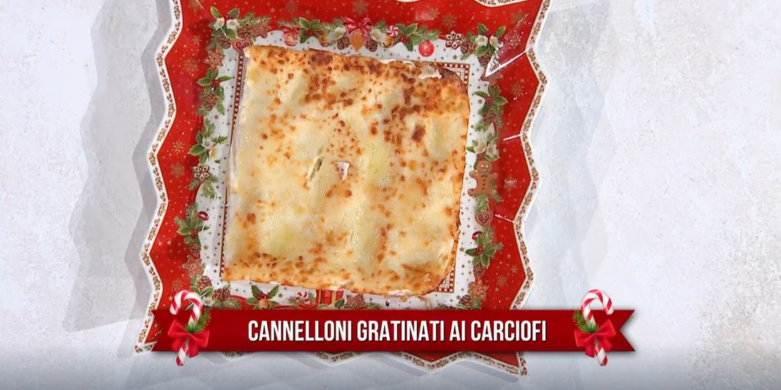 cannelloni gratinati ai carciofi di Ivano Ricchebono