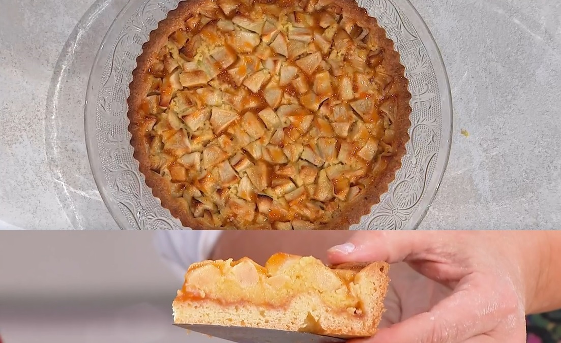 torta di mele ricca di Natalia Cattelani