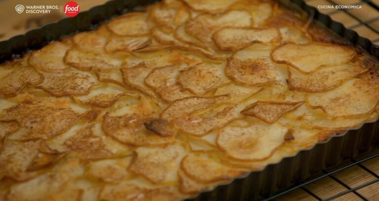 torta di pere al frangipane