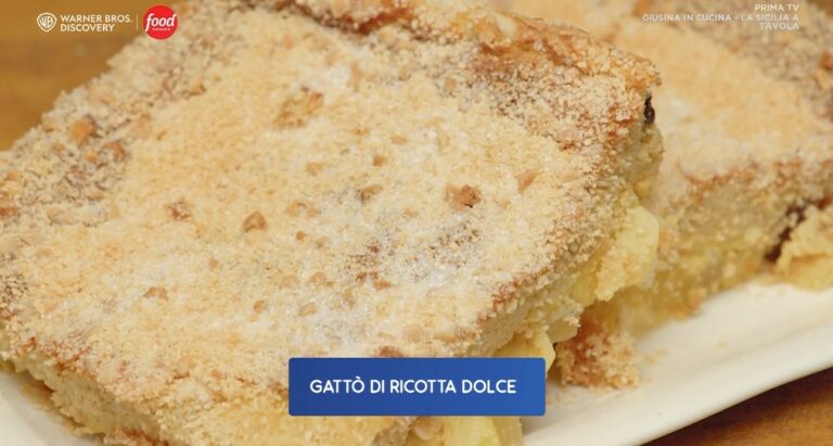 gattò di ricotta dolce