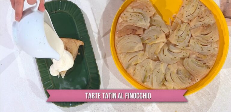 tarte tatin al finocchio di Federico Fusca