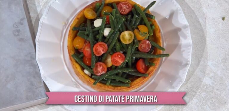 cestino di patate Primavera di Antonio Paolino