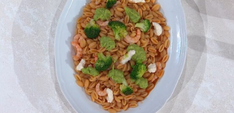 gnocchetti broccoli e gamberi di Michele Farru