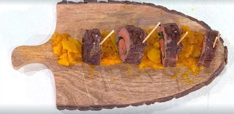 lollipop di picanha con chutney di Davide Nanni