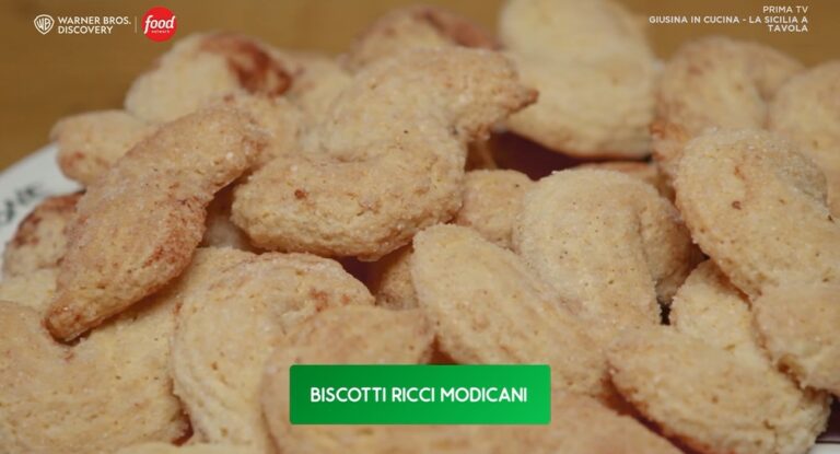 biscotti ricci di Modica di Giusina Battaglia