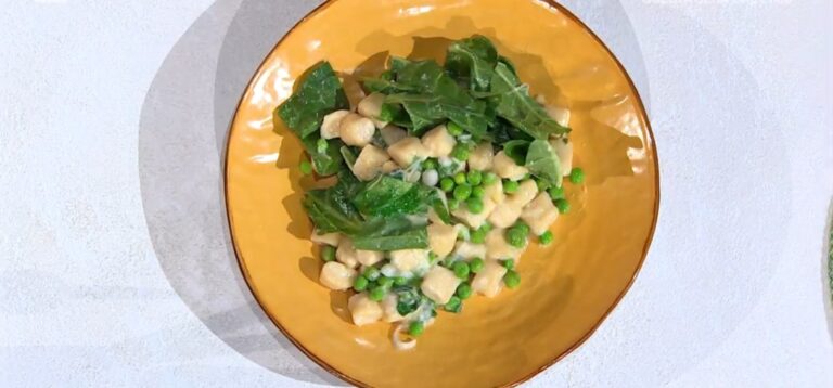 gnocchetti di ricotta con piselli di Aurora Cavallo