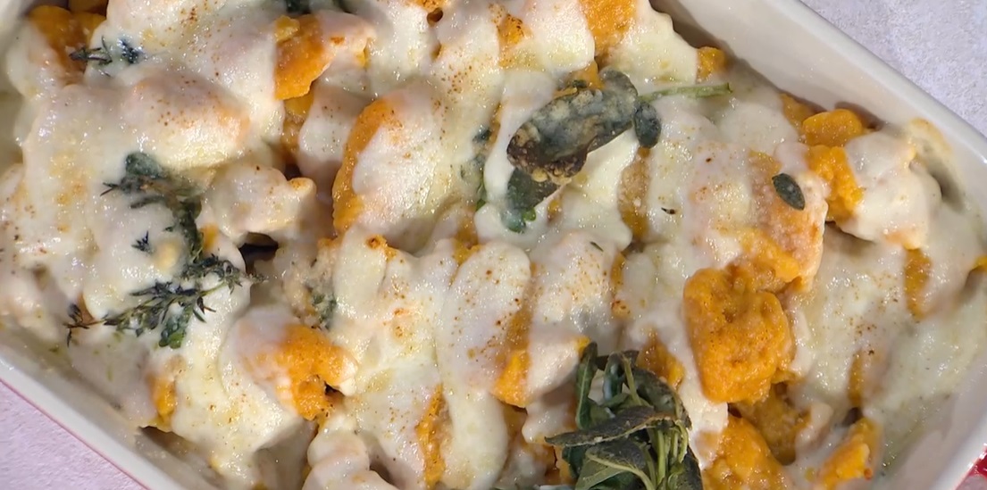 gnocchi di carote gratinati di Roberto Valbuzzi