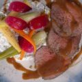 roast beef con salsa tzatziki di Gian Piero Fava