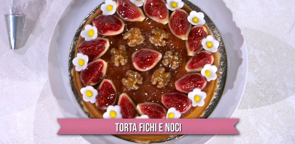 torta fichi e noci di Sal De Riso