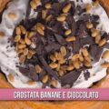 crostata banane e cioccolato di Francesca Marsetti