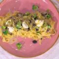 tagliatelle funghi e broccoletti