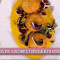 mozzarella in carrozza con insalata di radicchio di Gian Piero Fava