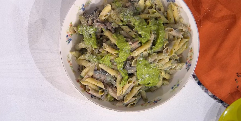 garganelli paglia e fieno alla Saint Germain di Daniele Persegani