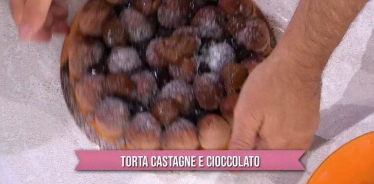 torta castagne e cioccolato di Sal De Riso