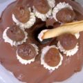 panna cotta cioccolato e castagne di zia Cri e cialde di Daniele Persegani